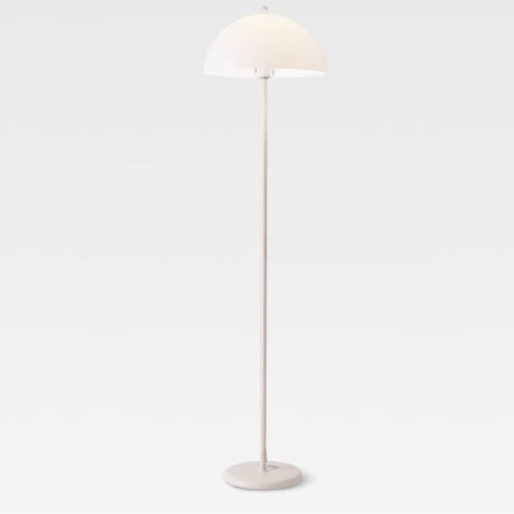 Lampă de podea Quantum Drop în portocaliu