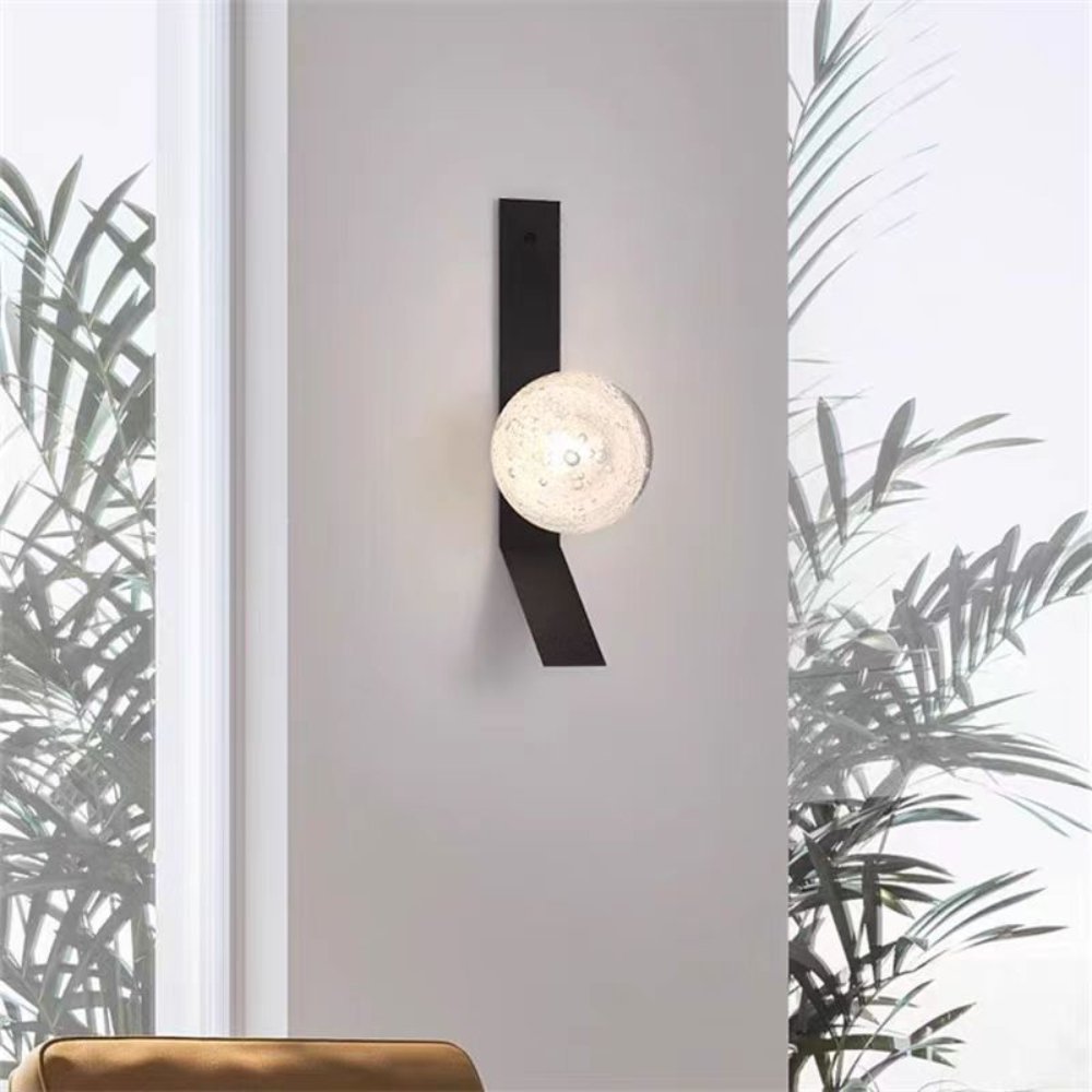 Lampă de perete LEROY LEEN WALL cu 3 lumini. Negru