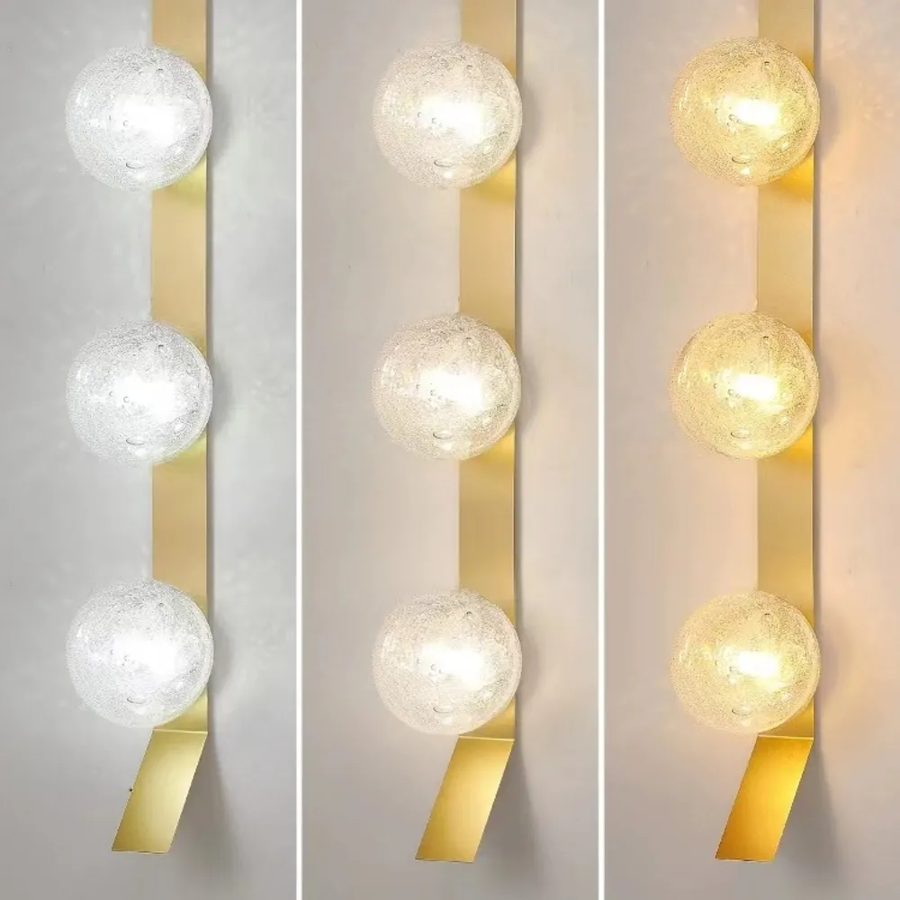 Lampă de perete LEROY LEEN WALL cu 3 lumini. Negru