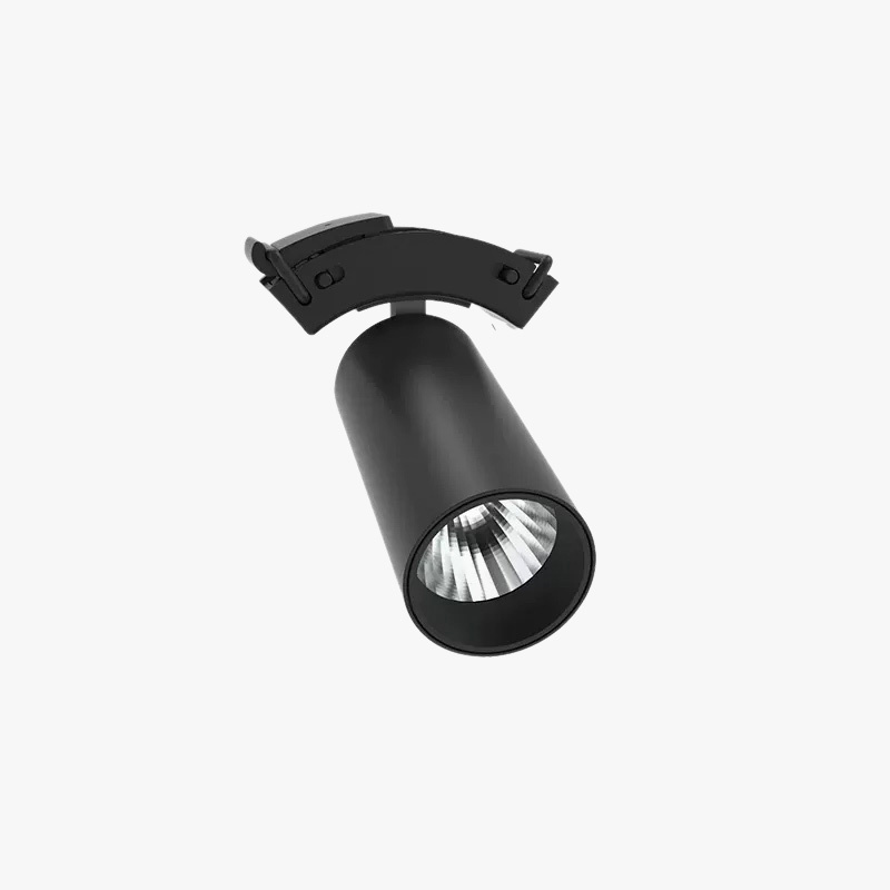 Lampă suspendată LED neagră SPOT 50mm pentru dormitor, cu lumină cureaua