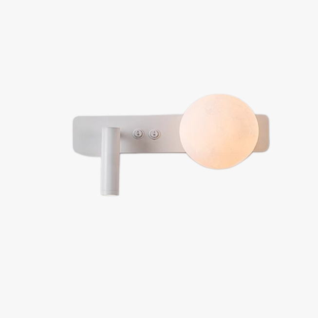 Aplica Retro Luxe, albă