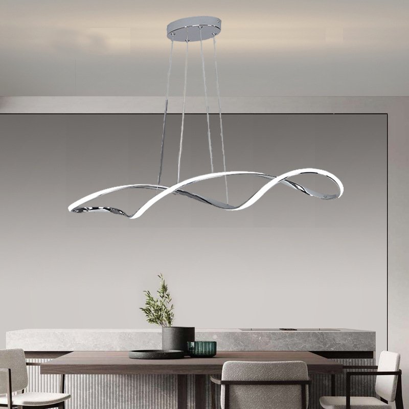 Candelabru LED CURL pentru dormitor