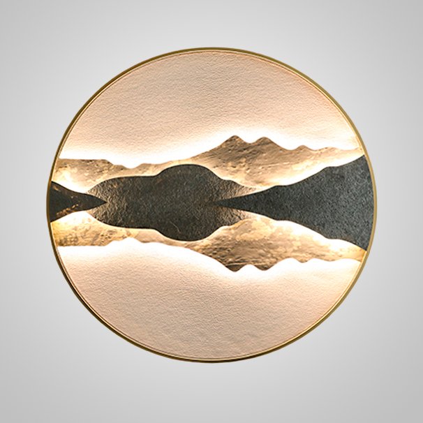 Lampă de perete DAWN B A D120 Alamă