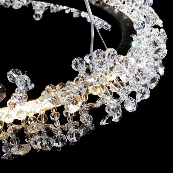 Candelabru inelar cu LED THERA pentru dormitor