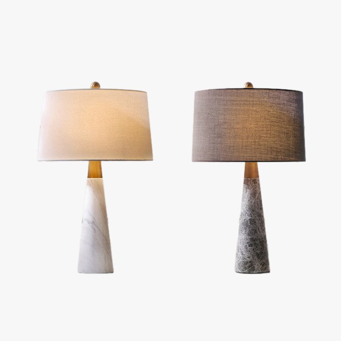 Lampă de masă decorativă MARBLE CHIC C