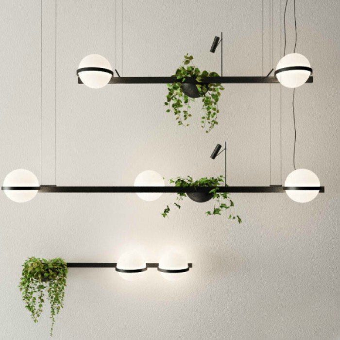 Candelabru PALMA VIBI LIGHTING 195cm pentru dormitor