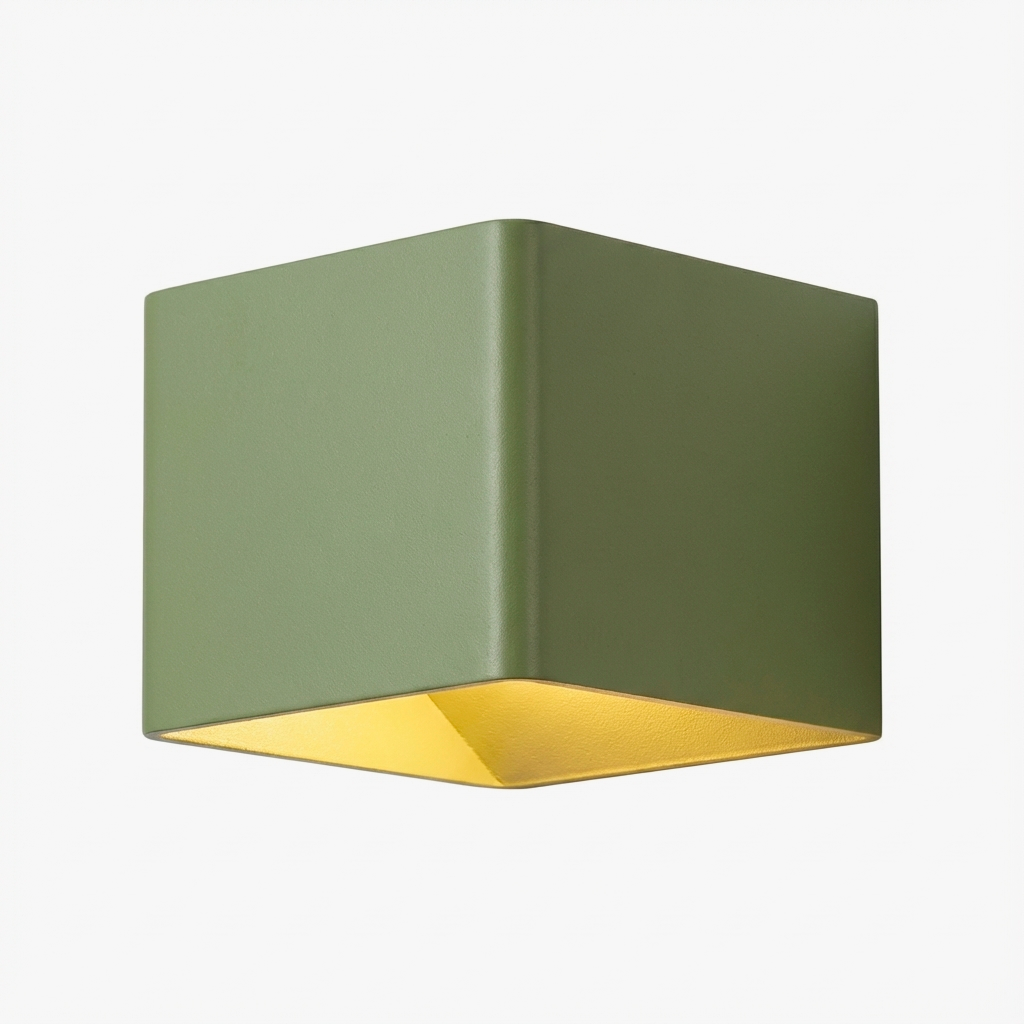 Aplică de perete BRICK COLOR 1 Verde - lampă de perete de design