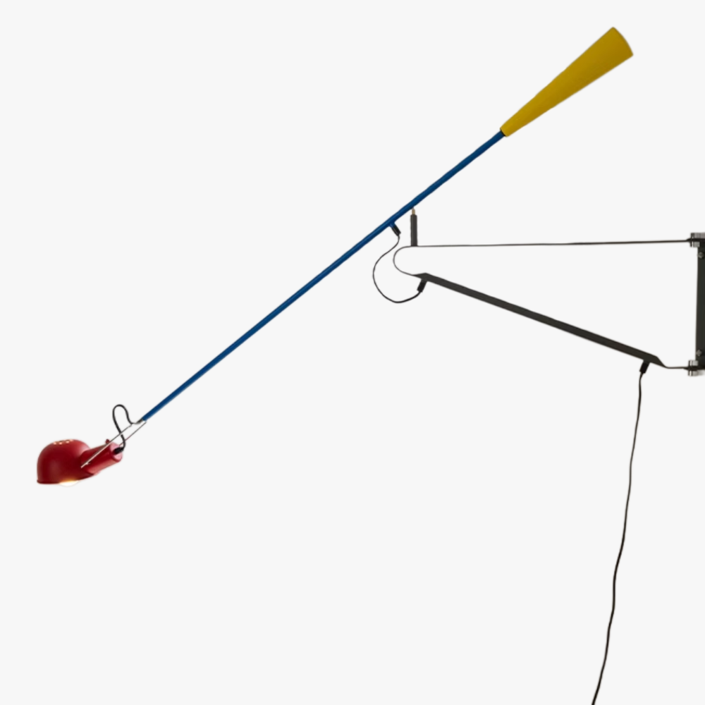 Lampă de perete multicoloră mare Glowcraft