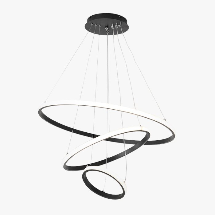 Candelabru inelar cu LED ORACLE T pentru sufragerie