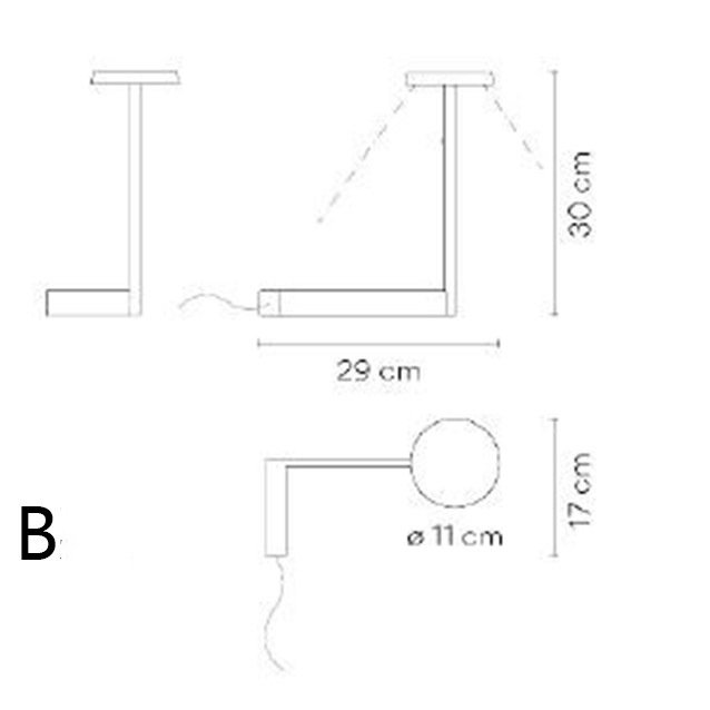 Lampă de masă VIBI TAB