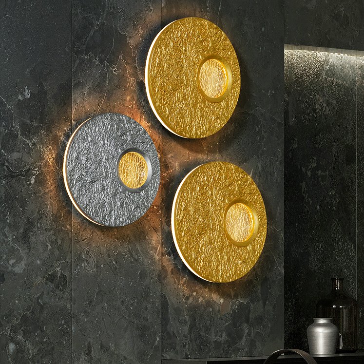 Aplică de perete FOIL argintie - Aplica