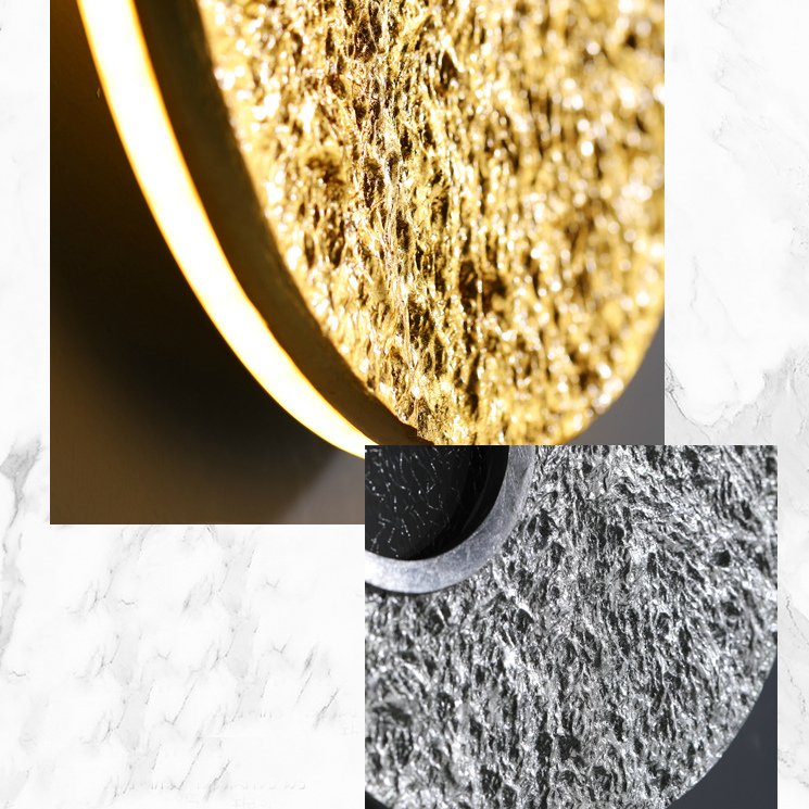 Aplică de perete FOIL argintie - Aplica