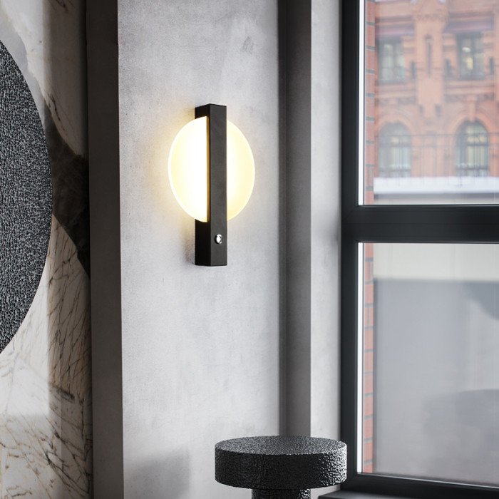 Aplica de perete HELGER albă - Aplica de perete