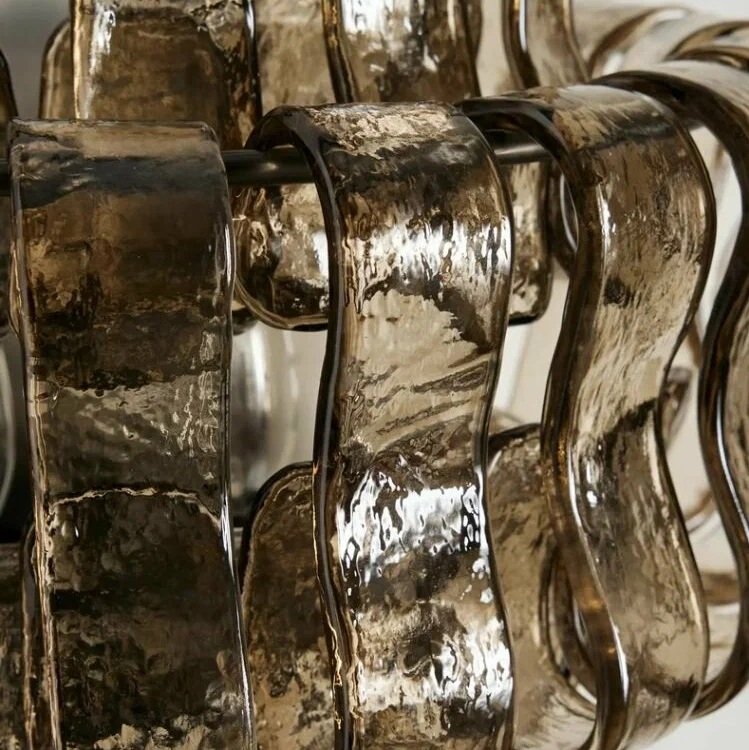 Aplica Murano „Wavy Amber” 005