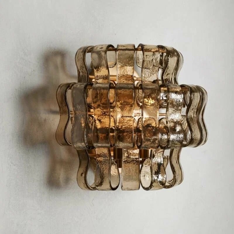 Aplica Murano „Wavy Amber” 005