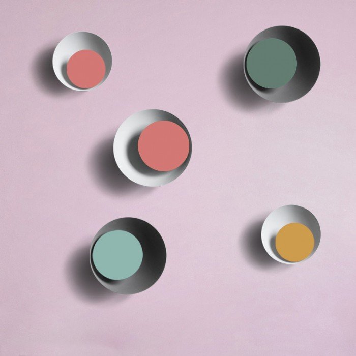 Aplică TWIRL - lampă de perete de design pentru camerele copiilor