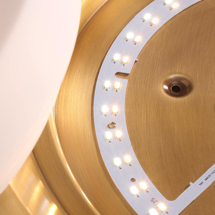 Lampă de tavan LED BUTTON GOLD