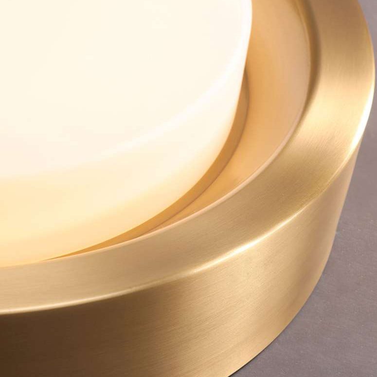 Lampă de tavan LED BUTTON GOLD