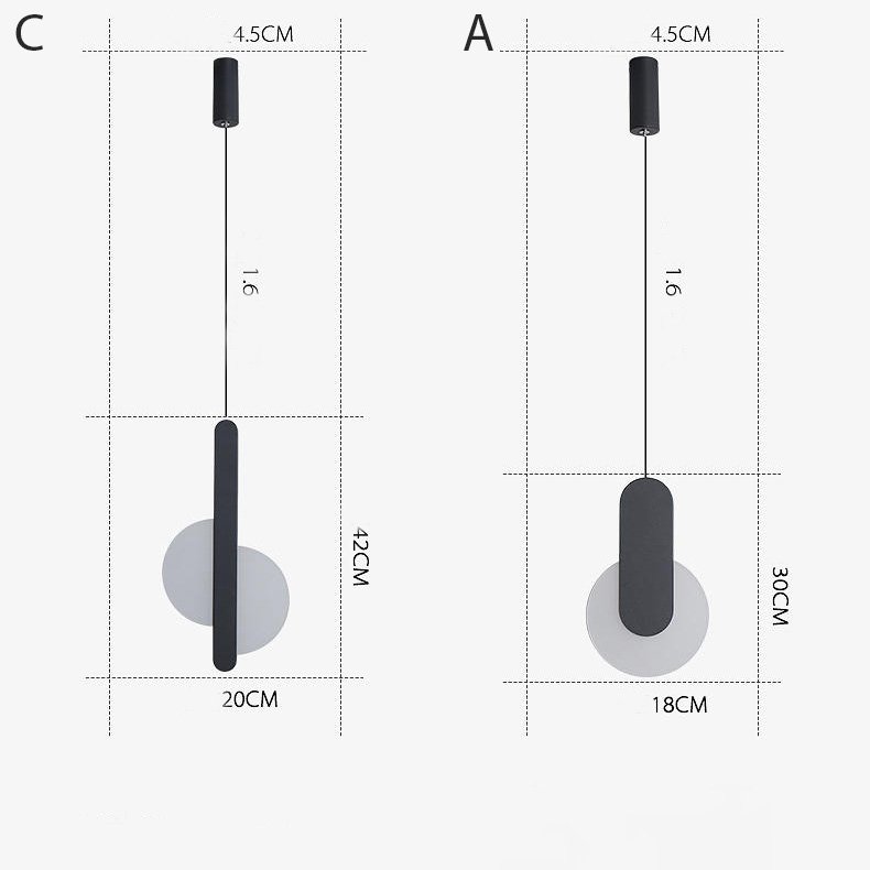 Lampă suspendată HELGER X C