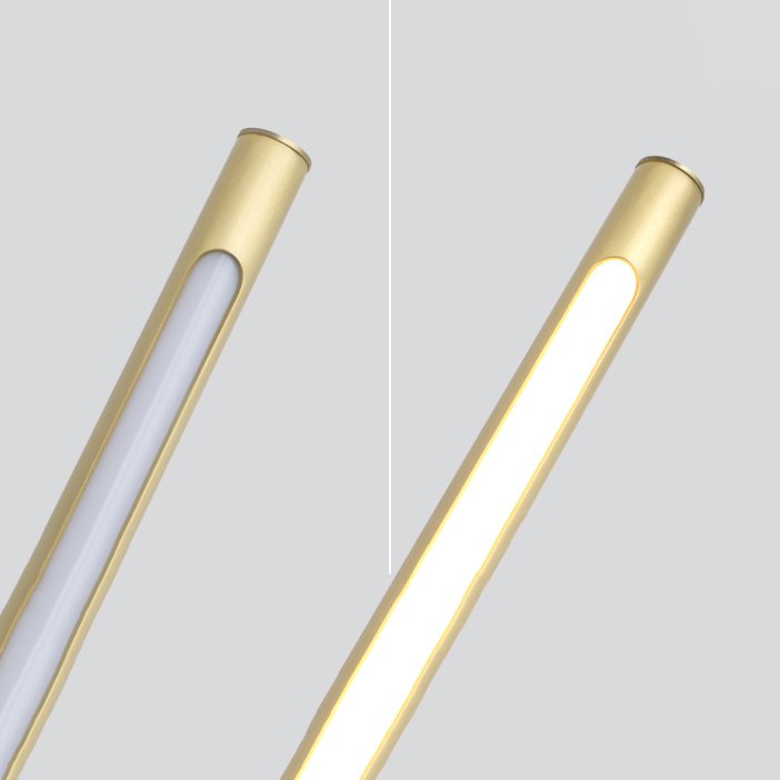 Aplică de perete BAND 80cm neagră - design