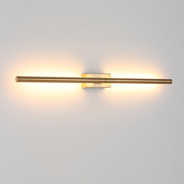 Aplică de perete BAND 80cm neagră - design