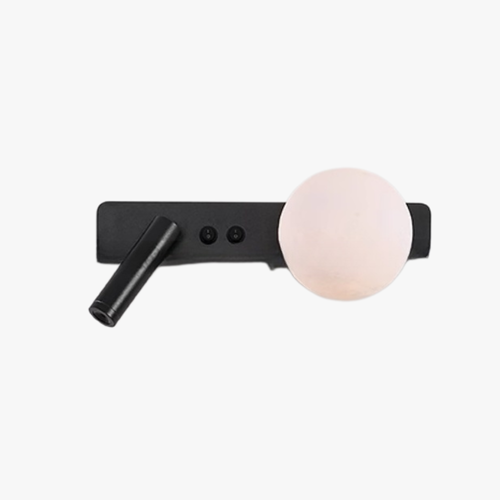 Aplica Retro Luxe, Neagră