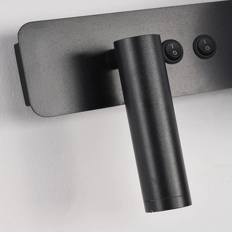 Aplica Retro Luxe, Neagră