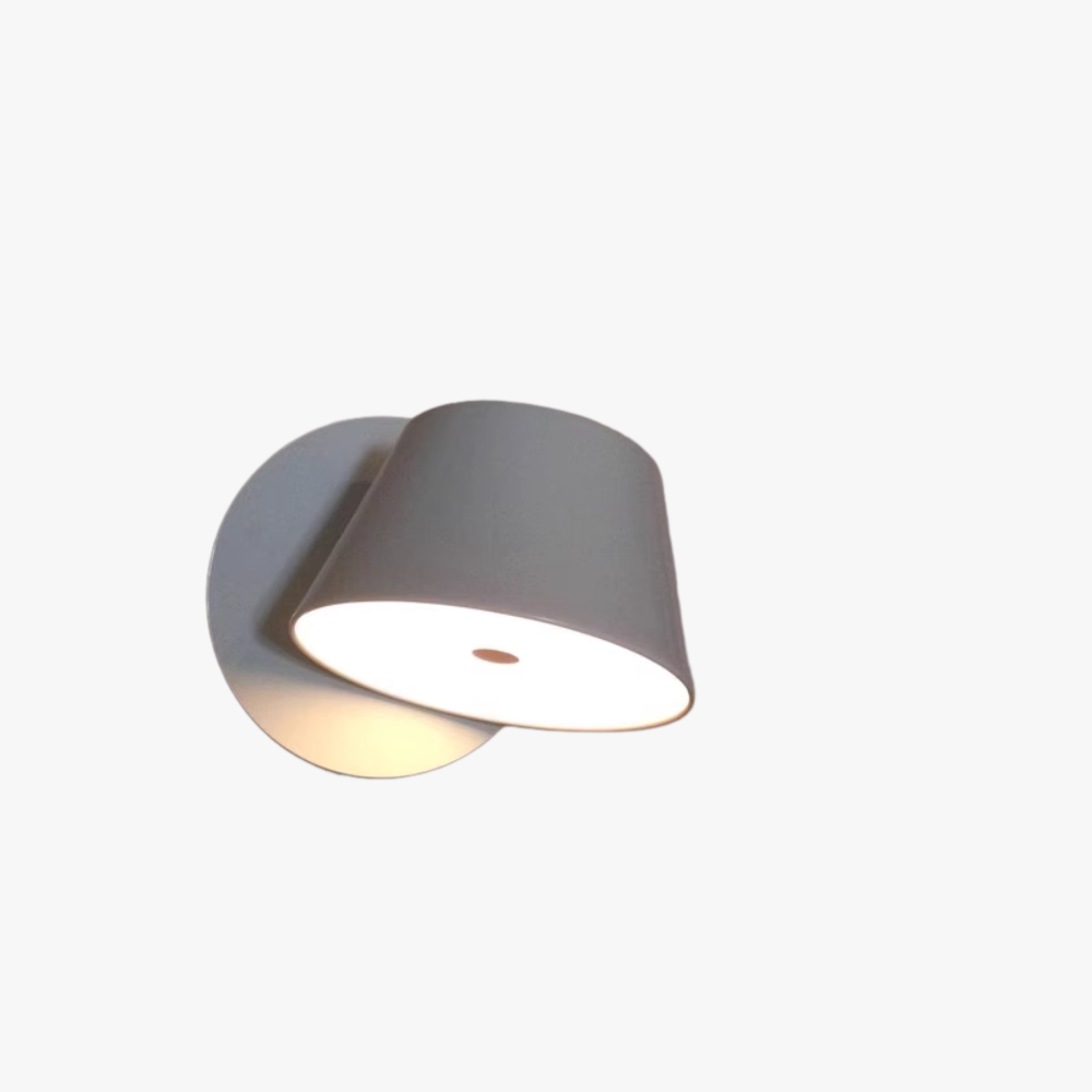 Lampă de perete Halo Dot, albă