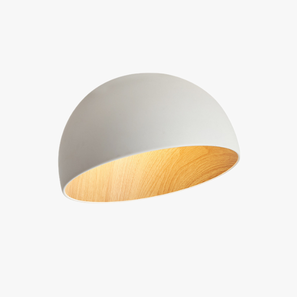 Lampă de tavan DISH albă H 50cm