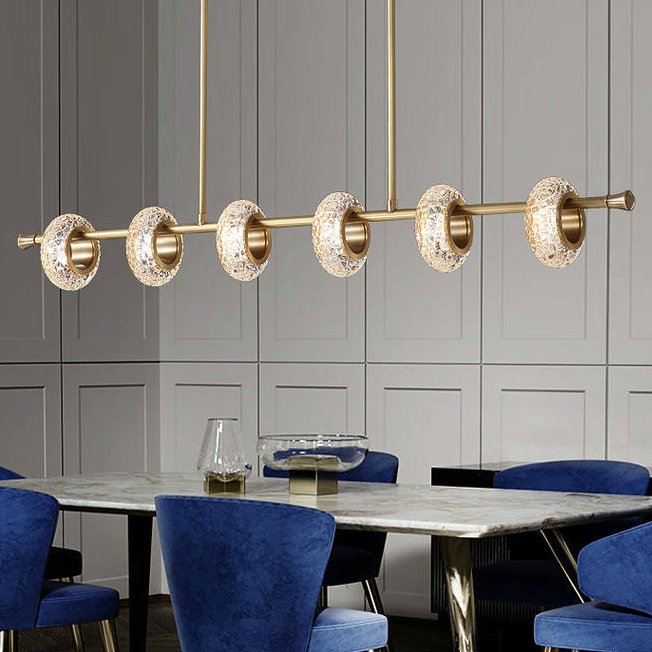 Lampă cu șipci LED STAME LONG pentru living