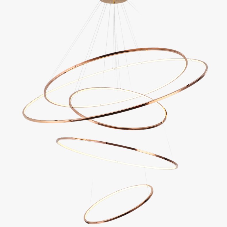 Candelabru inelar LED ORACLE Rings pentru sufragerie