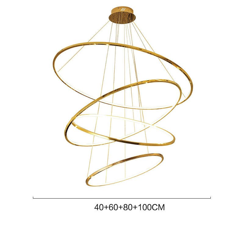 Candelabru inelar LED ORACLE Rings pentru sufragerie