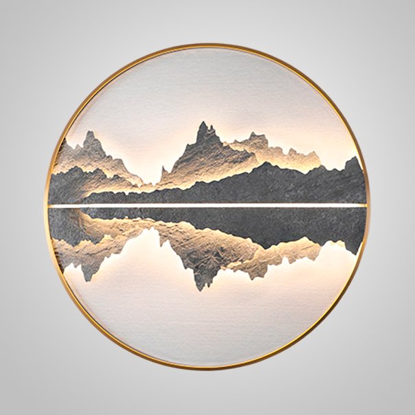 Lampă de perete DAWN B B D120 din alamă