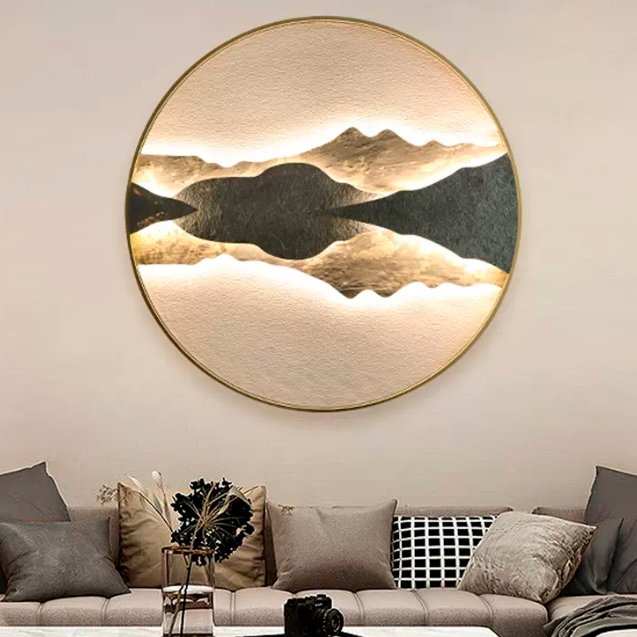 Lampă de perete DAWN B B D120 neagră