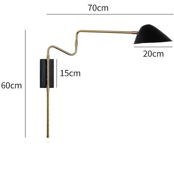 Aplică de perete ATNA - lampă de perete
