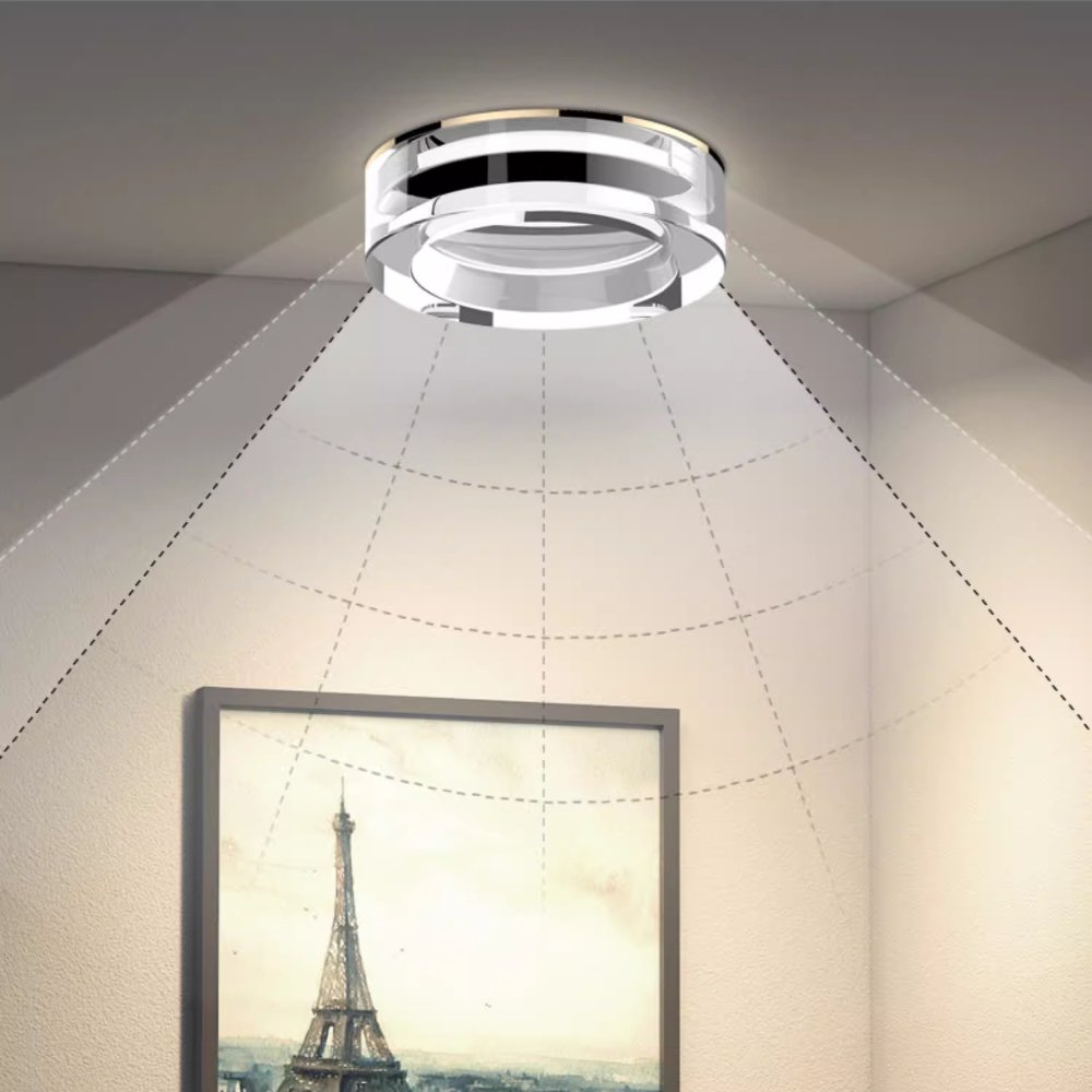 Spot AGE, culoare aurie, 7W, lumină caldă