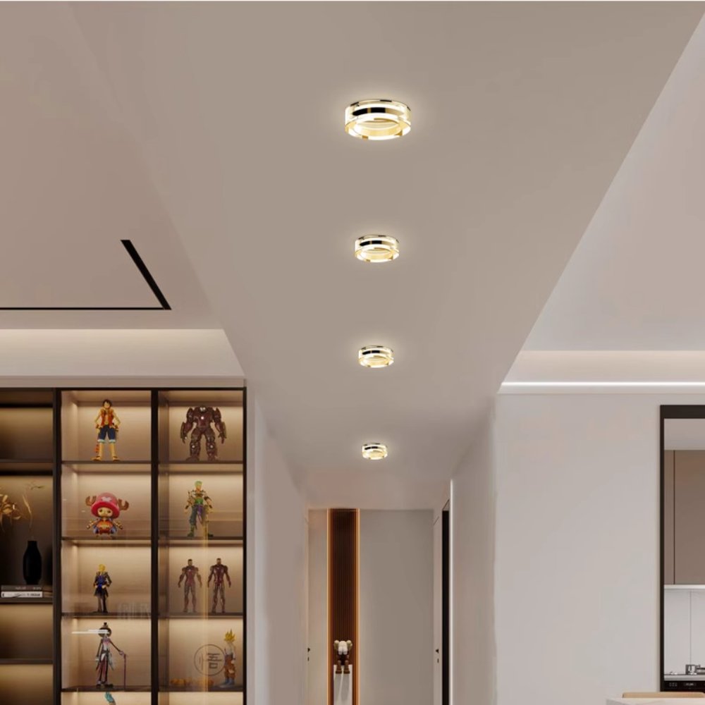 Spot AGE, culoare aurie, 7W, lumină caldă