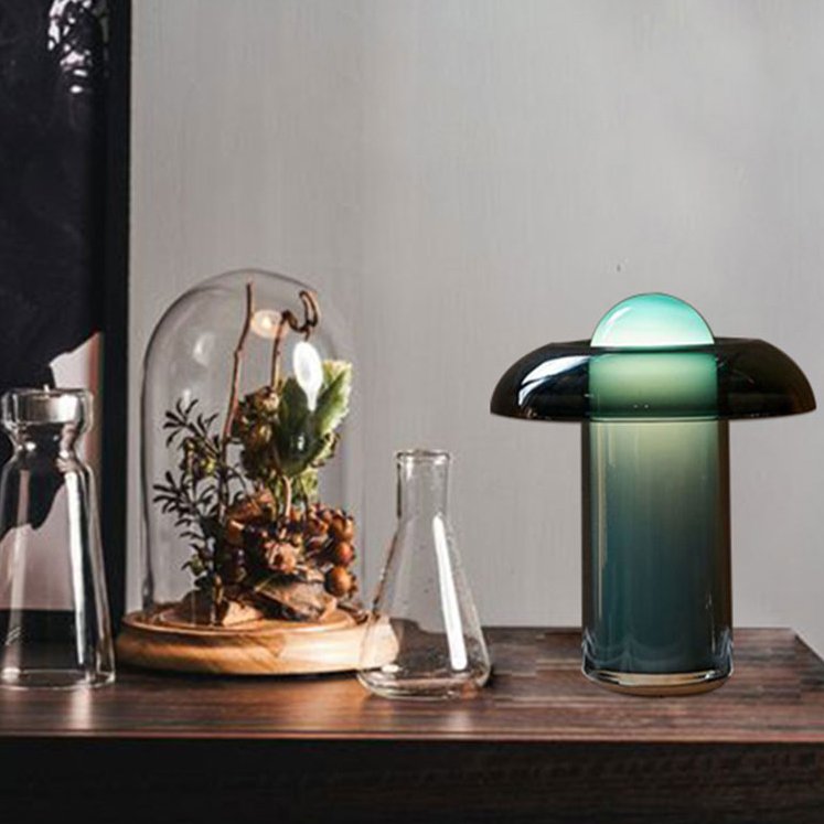 Lampă de masă decorativă GREEN TAB