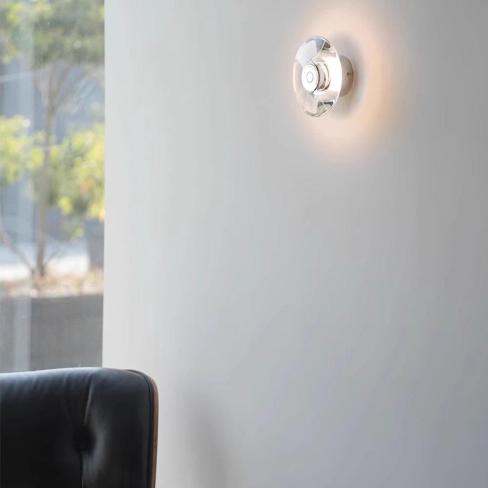 Aplică de perete din oțel D16cm