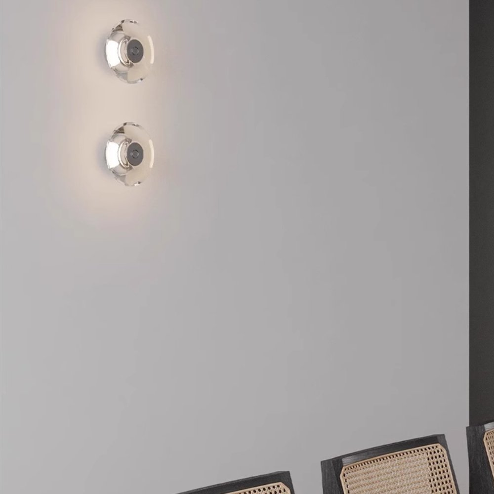 Aplică de perete din oțel D16cm