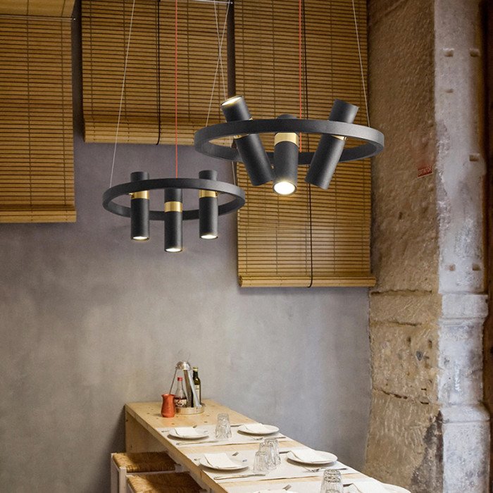 Candelabru inelar LED SPOOR pentru hol