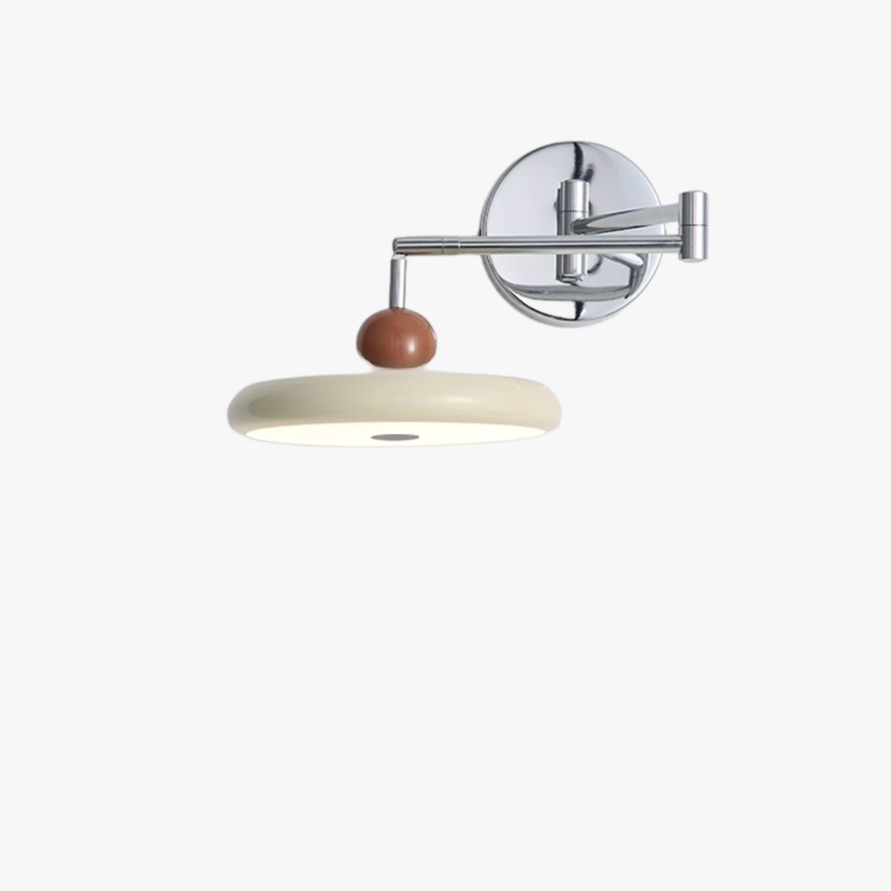 Aplica de aplicare Rapture din bronz tip A, culoare crom + bej