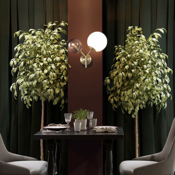 Aplică de perete CLOVEN - lampă de perete de design