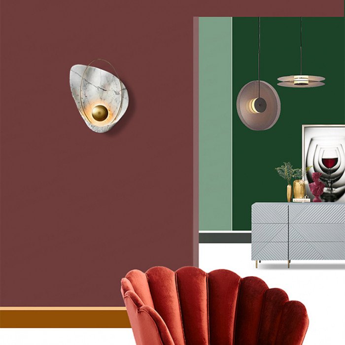 Aplică KLAM - lampă de perete de design