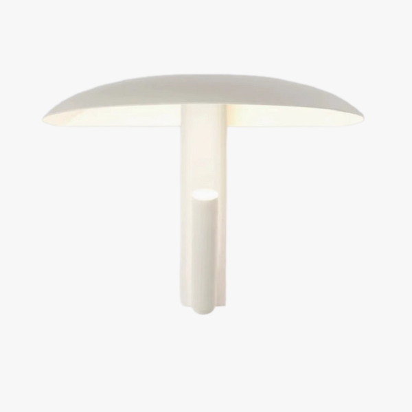 Lampă de perete Flicker Forge, cablaj deschis, albă