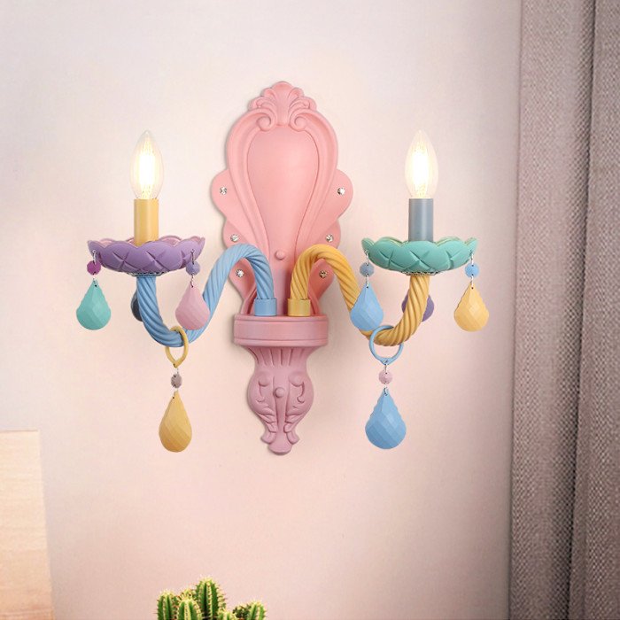 Aplică de perete curcubeu pentru camera copiilor