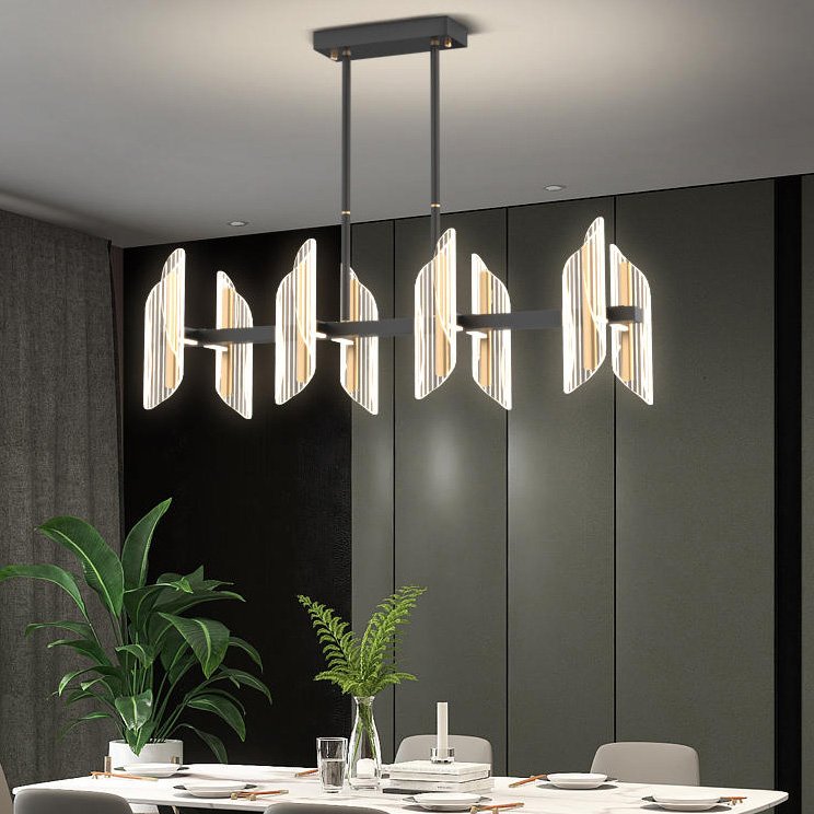 Lampă cu lamele LED MIRAGE 3 pentru hol