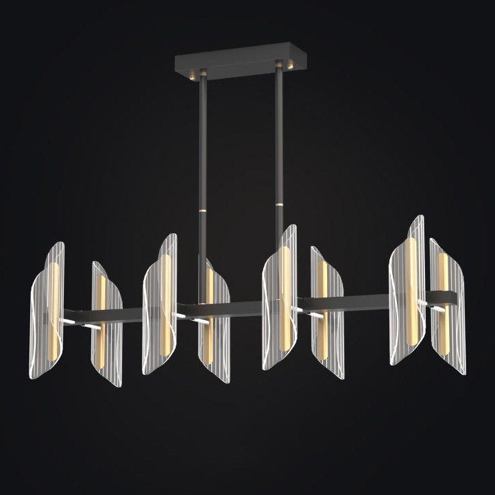 Lampă cu lamele LED MIRAGE 3 pentru hol