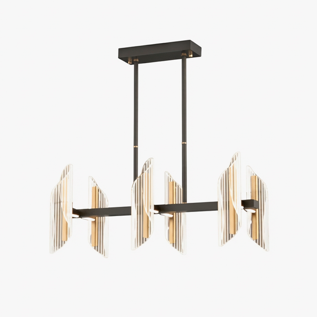 Lampă cu lamele LED MIRAGE 3 pentru hol