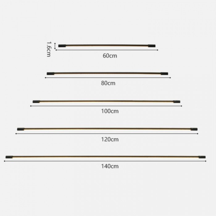 Lampă liniară LINES 80cm